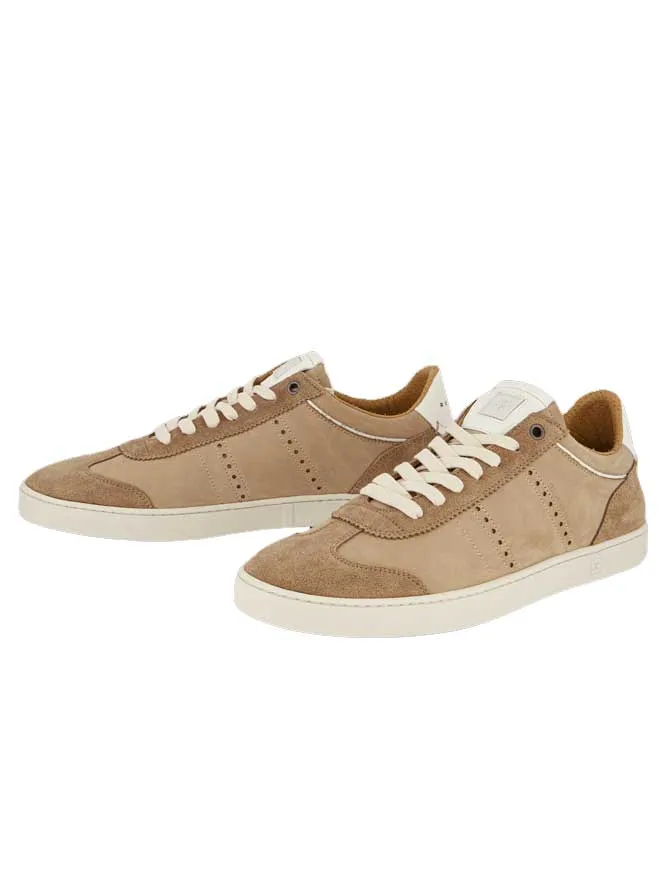 Judy Nubuck Leather Sneakers | Taupe