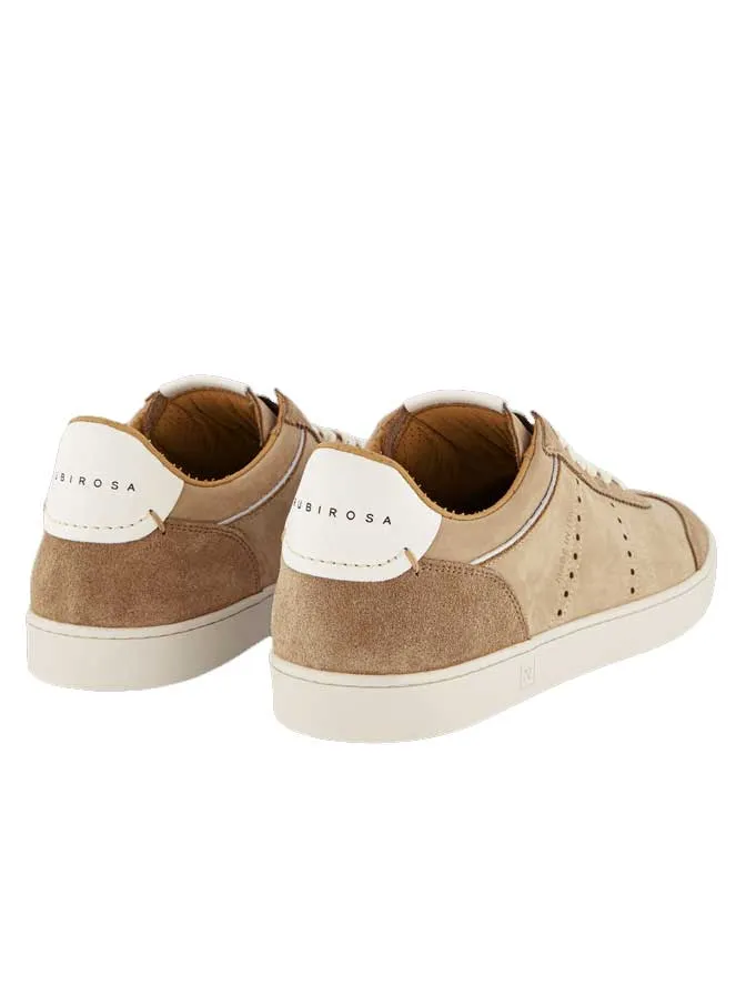 Judy Nubuck Leather Sneakers | Taupe