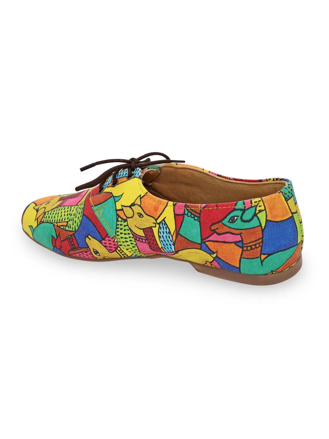 Jungle Deers Oxford Shoes