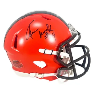 Kevin Mack Signed Cleveland Browns Speed Mini Football Helmet (JSA)