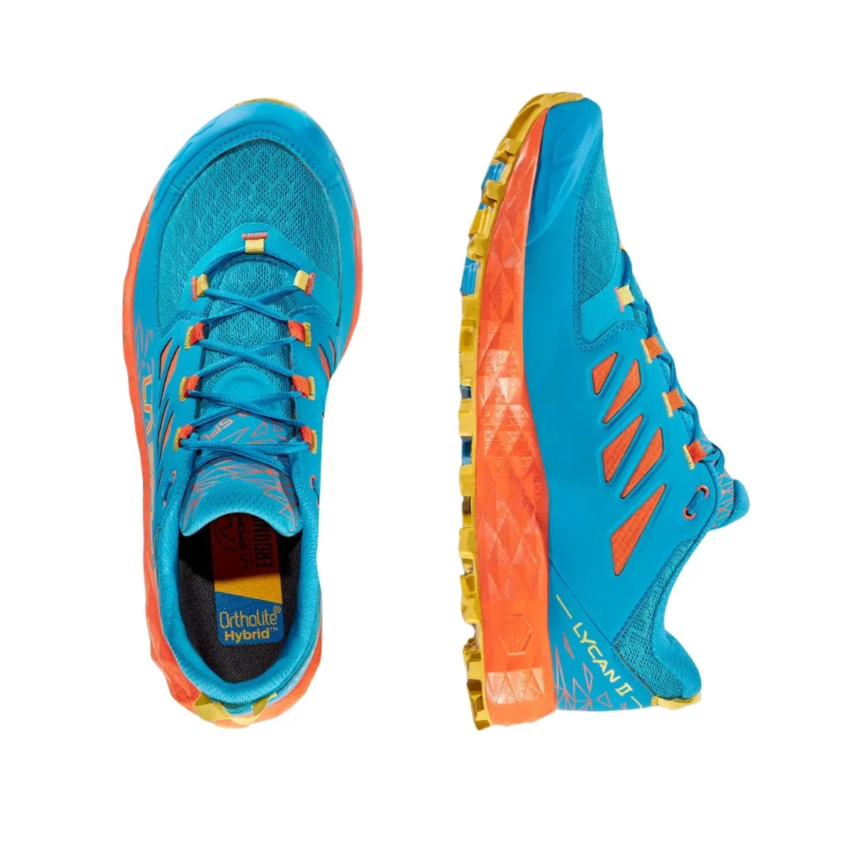 La Sportiva Lycan II Blue Orange Shoes