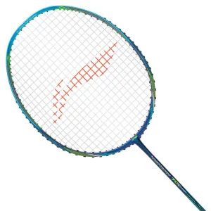 Li-Ning Turbo Charging 70C Combat Carbon Fibre Badminton Racquet - Glamour Blue