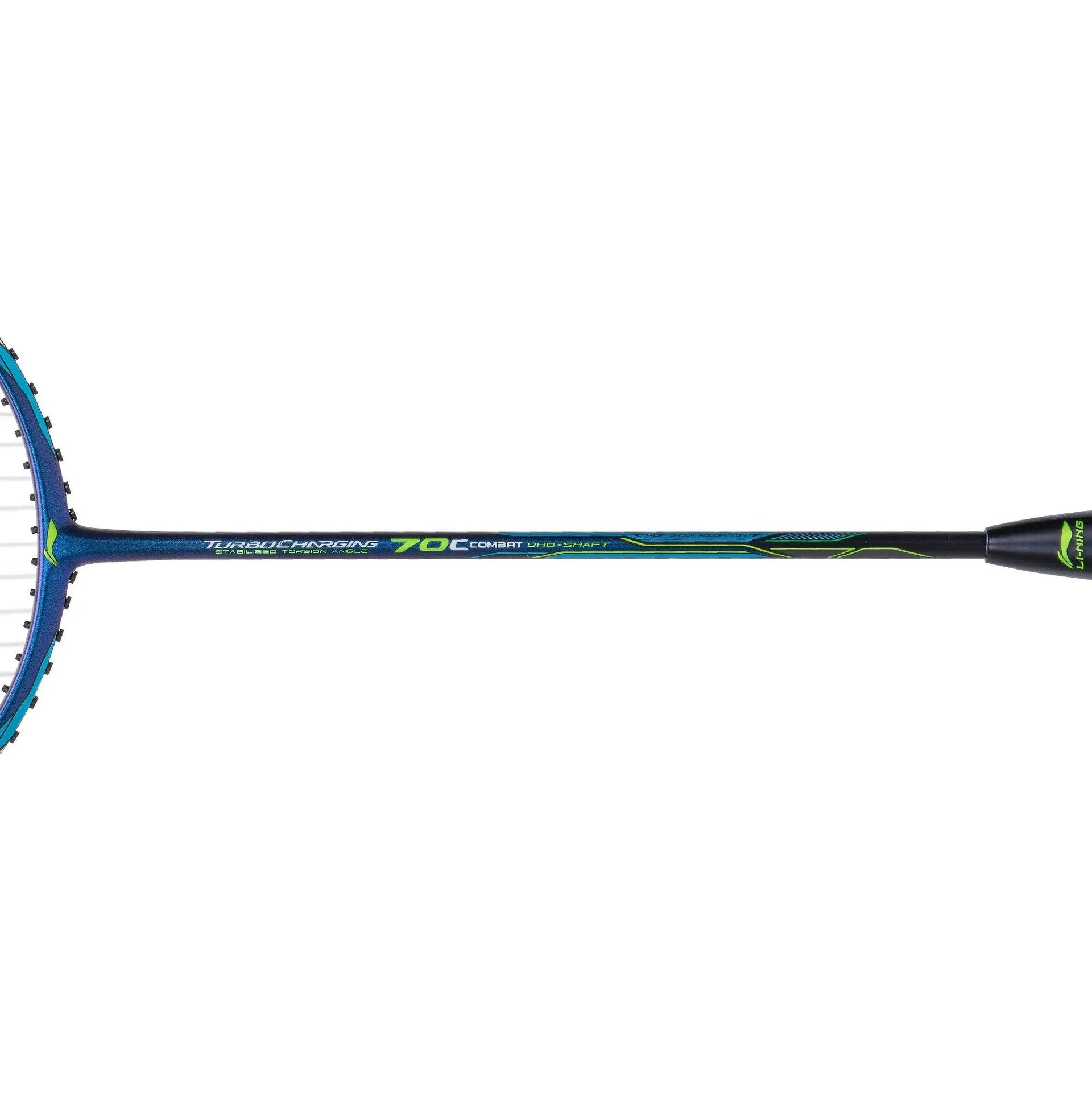 Li-Ning Turbo Charging 70C Combat Carbon Fibre Badminton Racquet - Glamour Blue