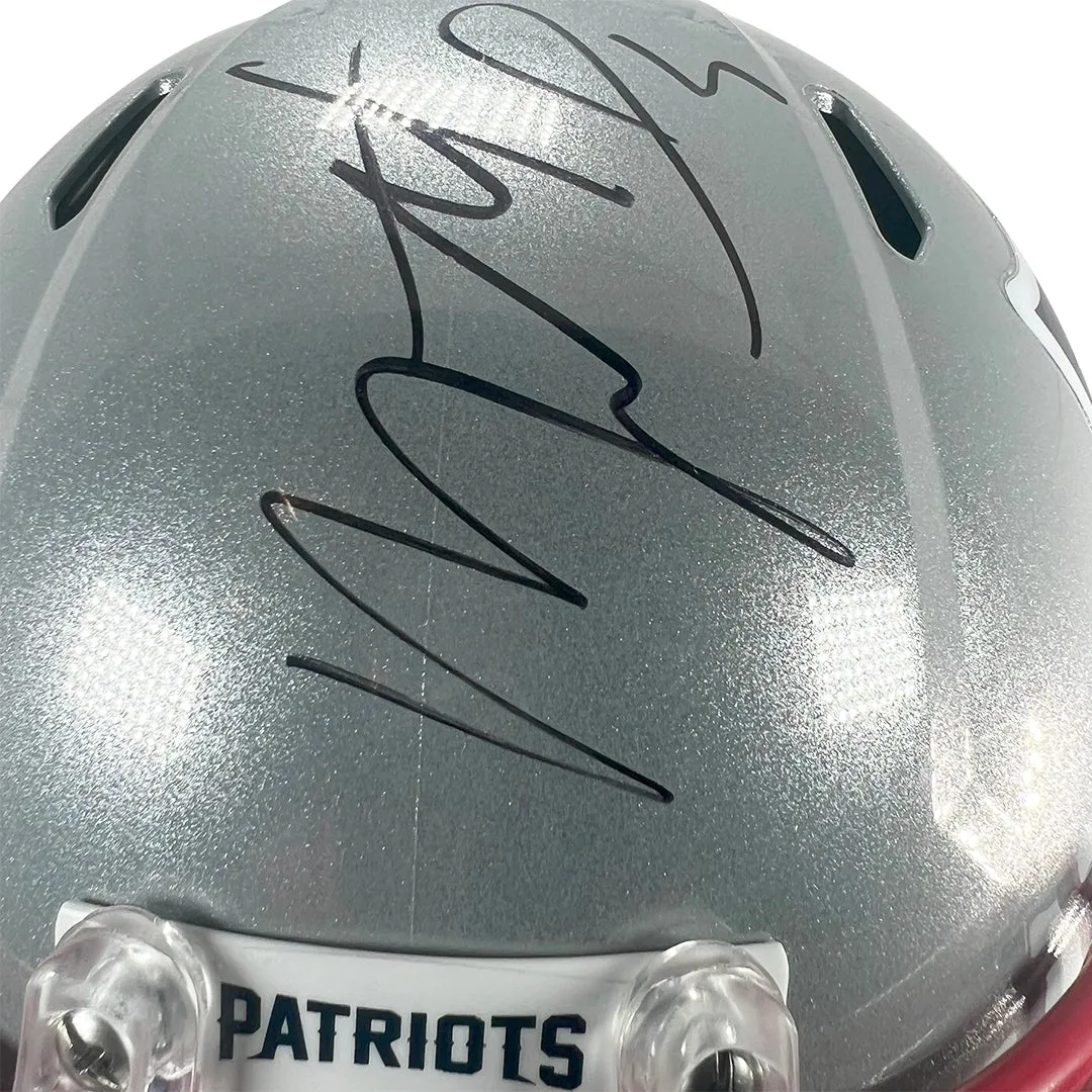 Matthew Judon Signed New England Patriots Speed Full-Size Replica Football Helmet (JSA)