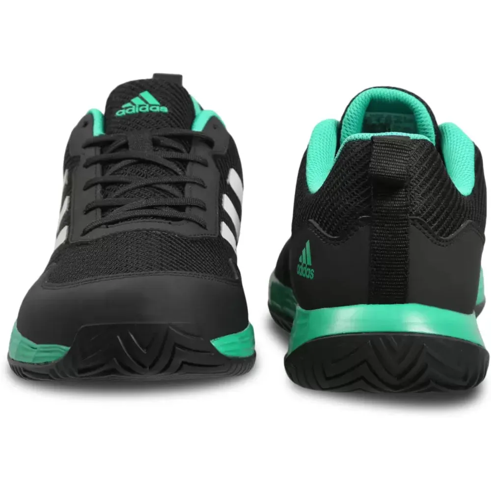 Men's Faztcort Star Tennis Shoe (Core Black/Stone/Court Green)