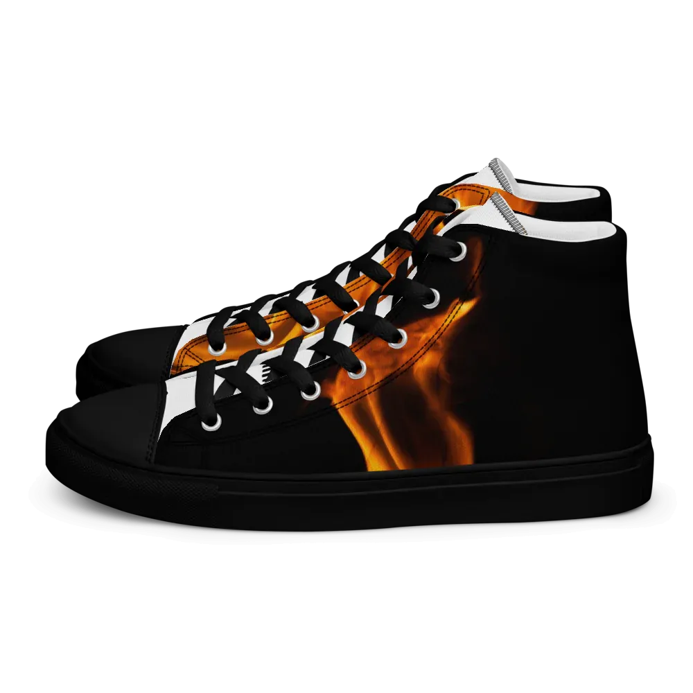 Men's High Top Canvas Shoes