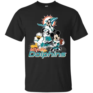 Mickey Mouse Miami Dolphins American Football Nfl Sports Shirt