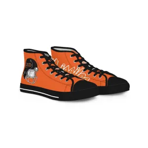 Missiles - Football Men's High Top Sneakers Orange