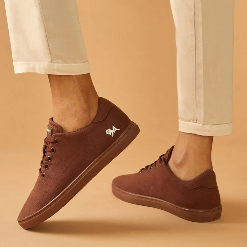 Neeman's Cotton Classic Sneakers | Cocoa Brown | Shoes for Men & Women