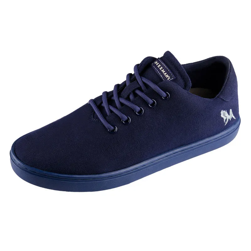 Neeman's Cotton Classic Sneakers | Midnight Blue | Shoes for Men & Women