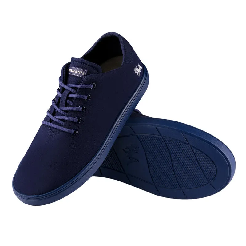 Neeman's Cotton Classic Sneakers | Midnight Blue | Shoes for Men & Women