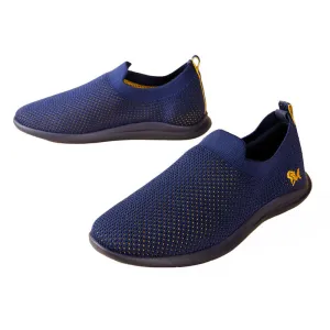 Neeman's Slip-On Casual Shoes for Men| Navy Blue | Padded Insole