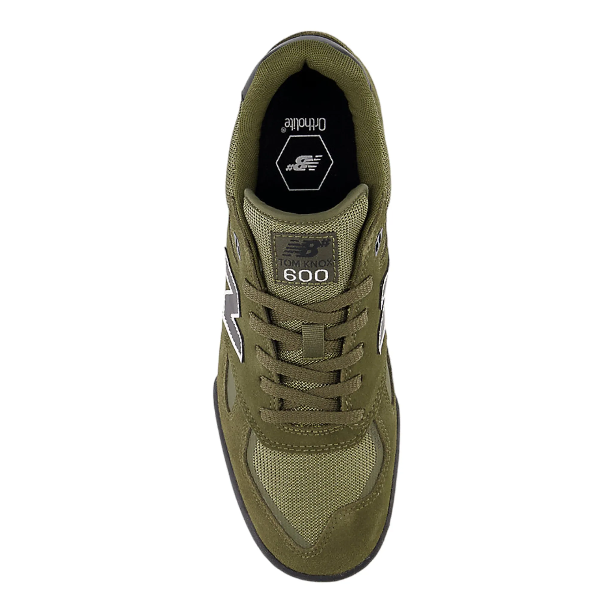 New Balance Numeric 600 Tom Knox Shoes - Olive / Black