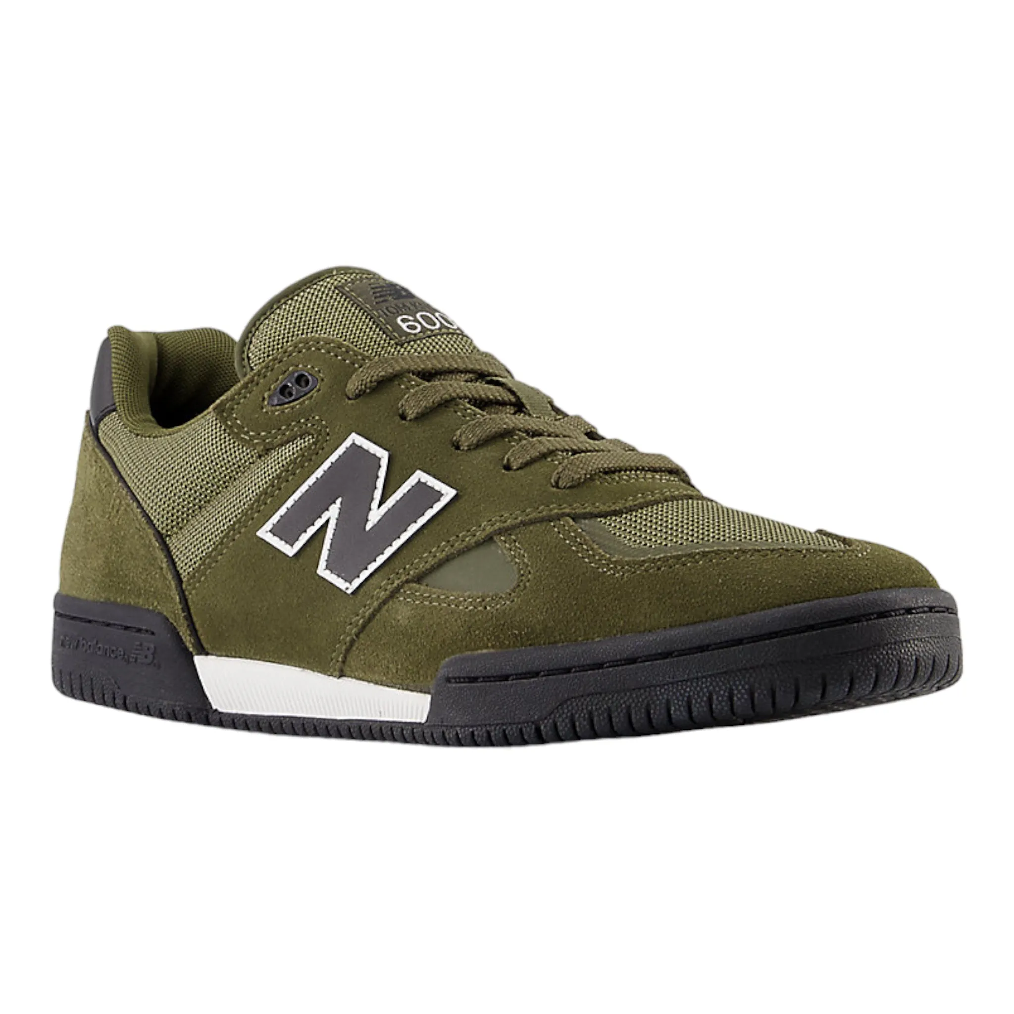 New Balance Numeric 600 Tom Knox Shoes - Olive / Black