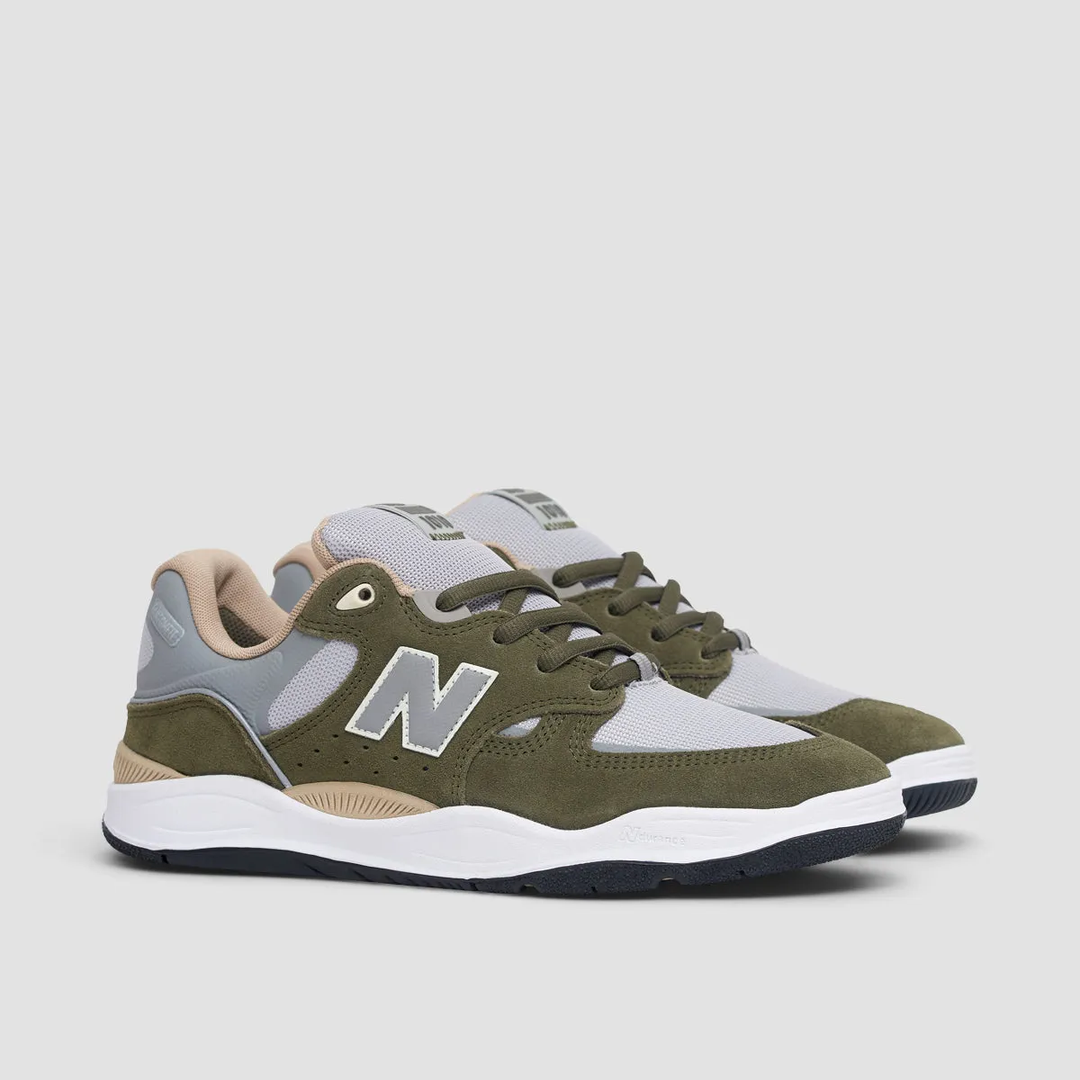 New Balance Numeric Tiago Lemos 1010 Shoes - Olive/Grey