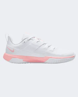 Nike Court Vapor Lite Women Tennis Shoes White/Coral