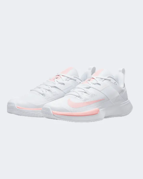 Nike Court Vapor Lite Women Tennis Shoes White/Coral