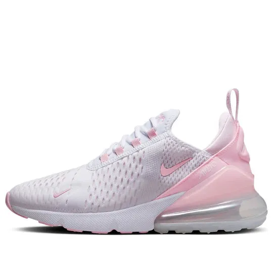 Nike Women's Air Max 270 Shoes - White / Pearl Pink / Football Grey / Medium Soft Pink