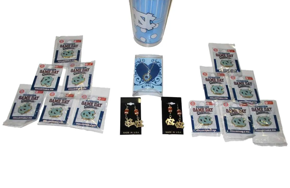 North Carolina Tar Heels Jenkins Enterprises Sports Fan Accessories & Cup Pack