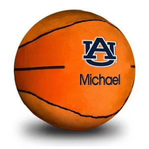 Personalized Auburn Tigers Plush Basketball