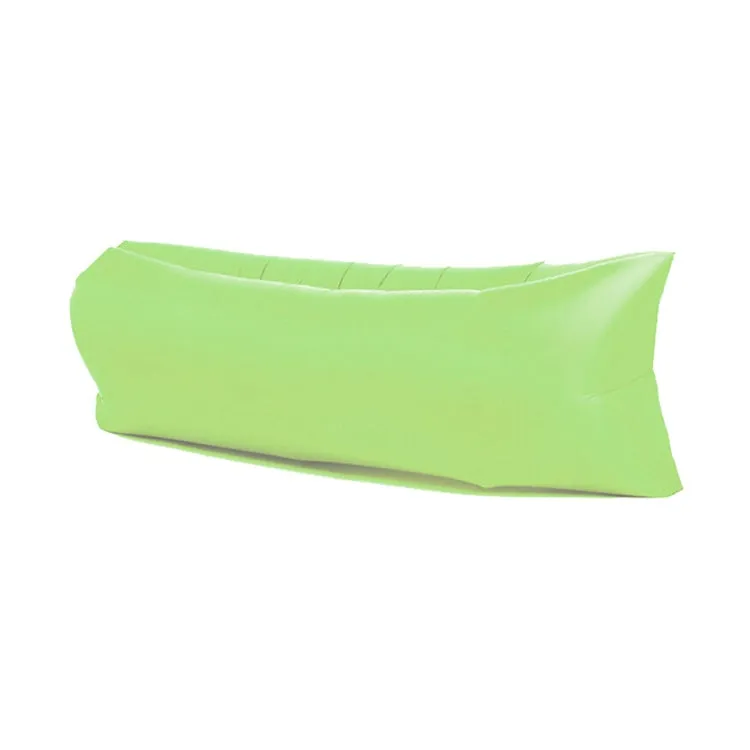 Portable Inflatable Sofa Bed for Camping, Fishing, and Beach, Lazy Air Bed, 78.7 x 27.6 inches (Green)