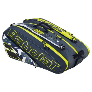 Pure Aero RHx12 Tennis Bag Grey and Yellow