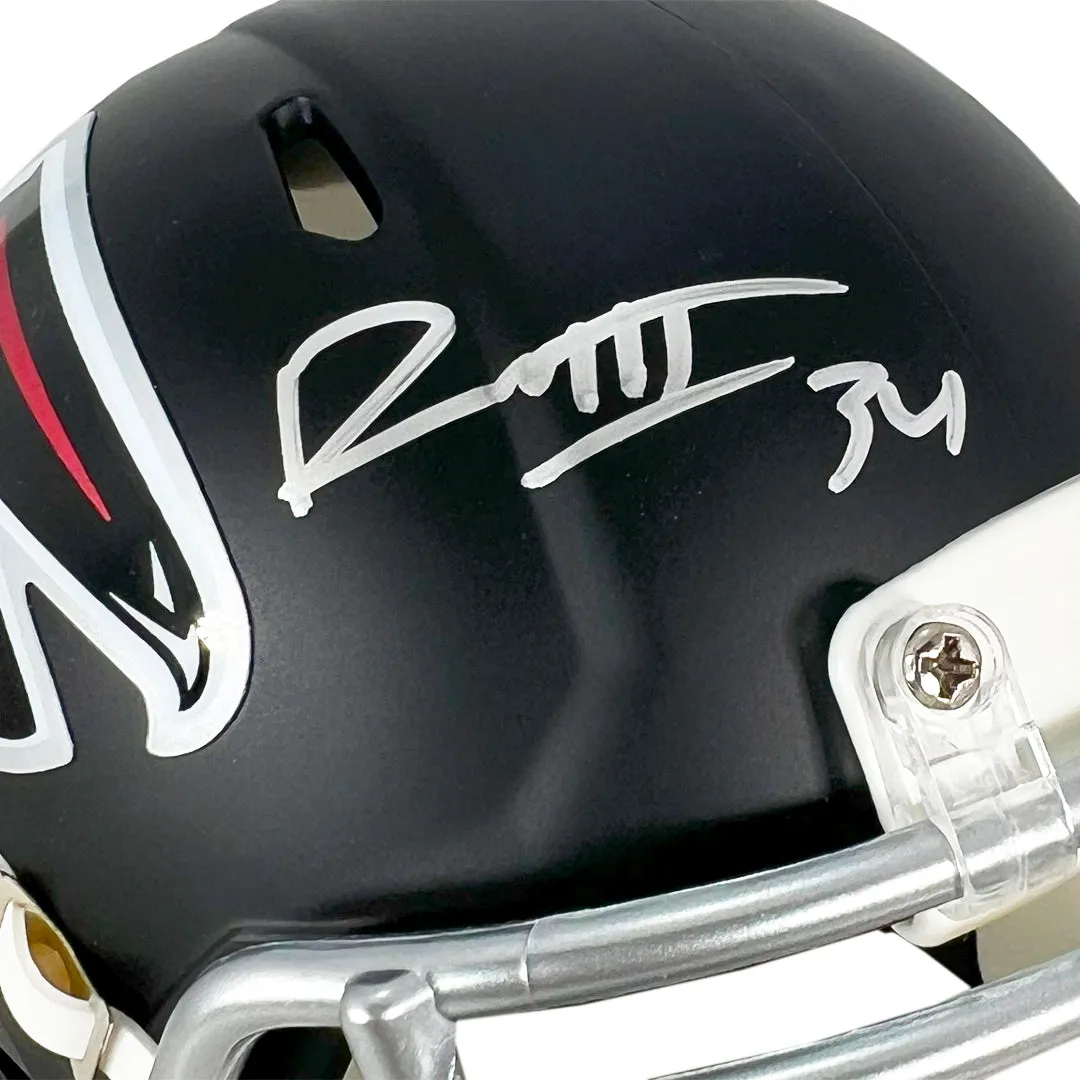 Ray-Ray McCloud Signed Atlanta Falcons Speed Mini Football Helmet (Beckett)