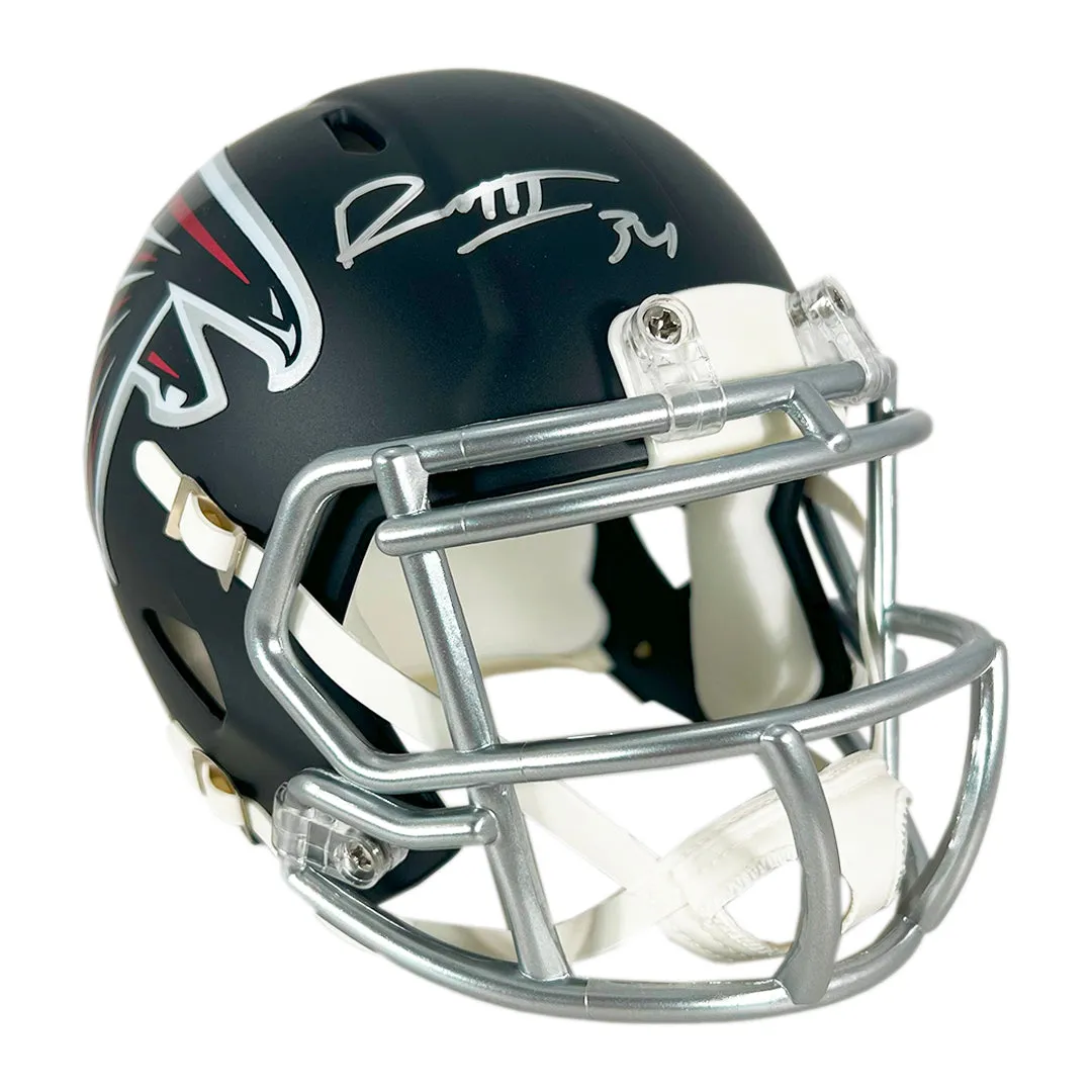 Ray-Ray McCloud Signed Atlanta Falcons Speed Mini Football Helmet (Beckett)