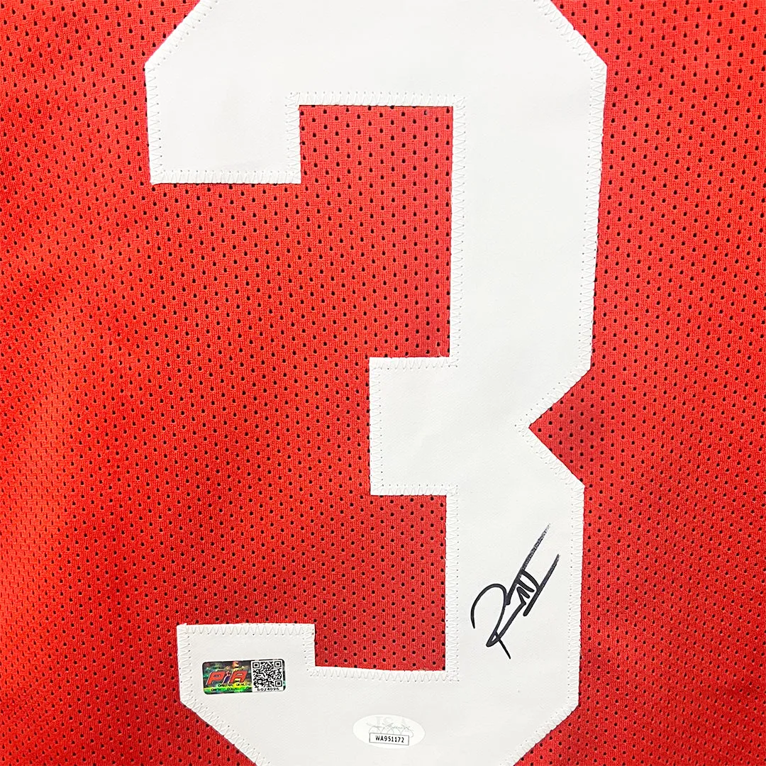 Ray-Ray McCloud Signed San Francisco Red Football Jersey (JSA)