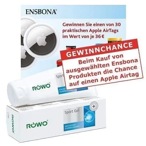 RÖWO sport gel sports injury, tennis elbow, bruises, tendinitis