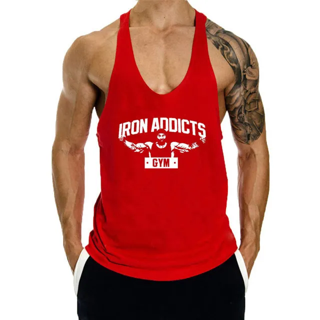 SA336 - Iron Addicts Gym Tank