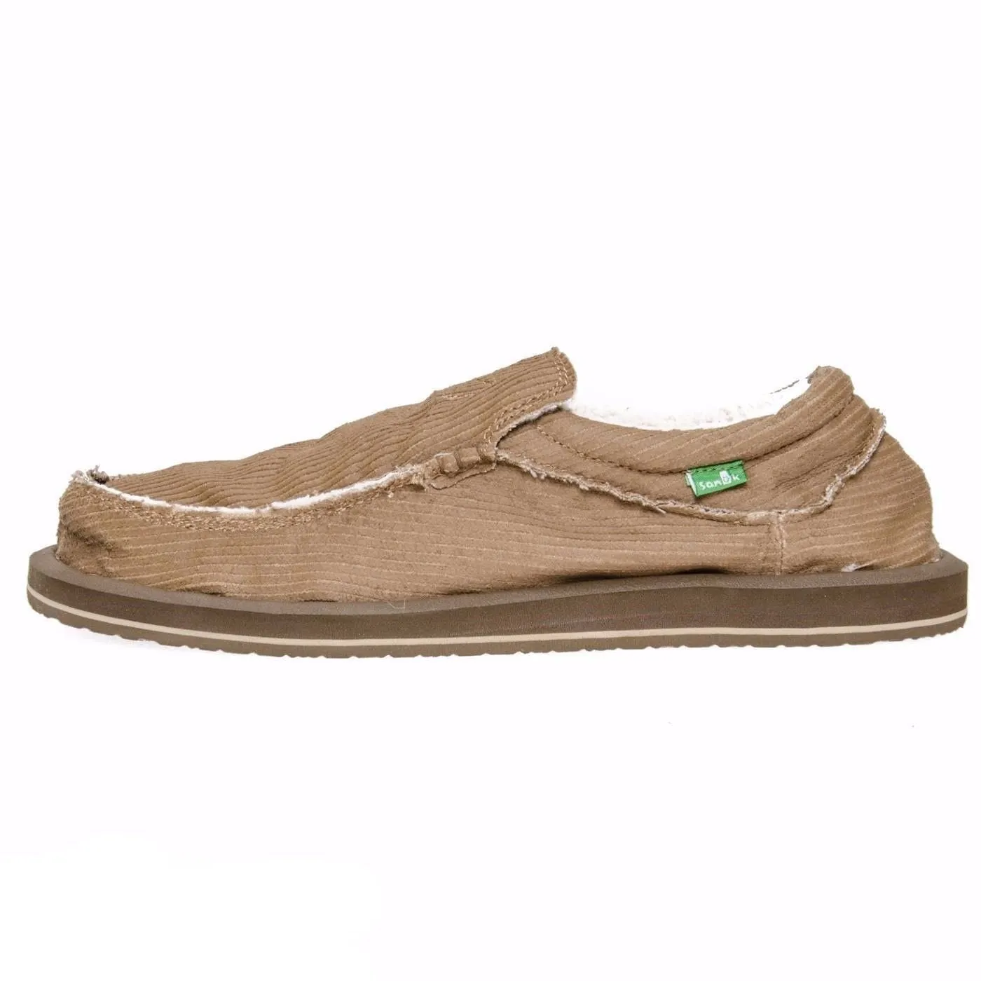 Sanuk Chiba Chill Brown Waxed Cord Shoes