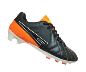 Sega New Classic Leather Football Shoes (Black)