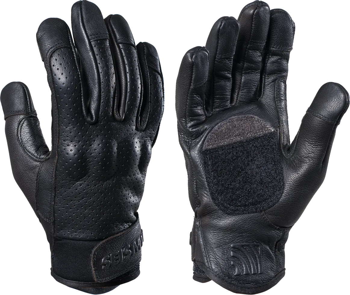 Seismic Race Gloves - Black