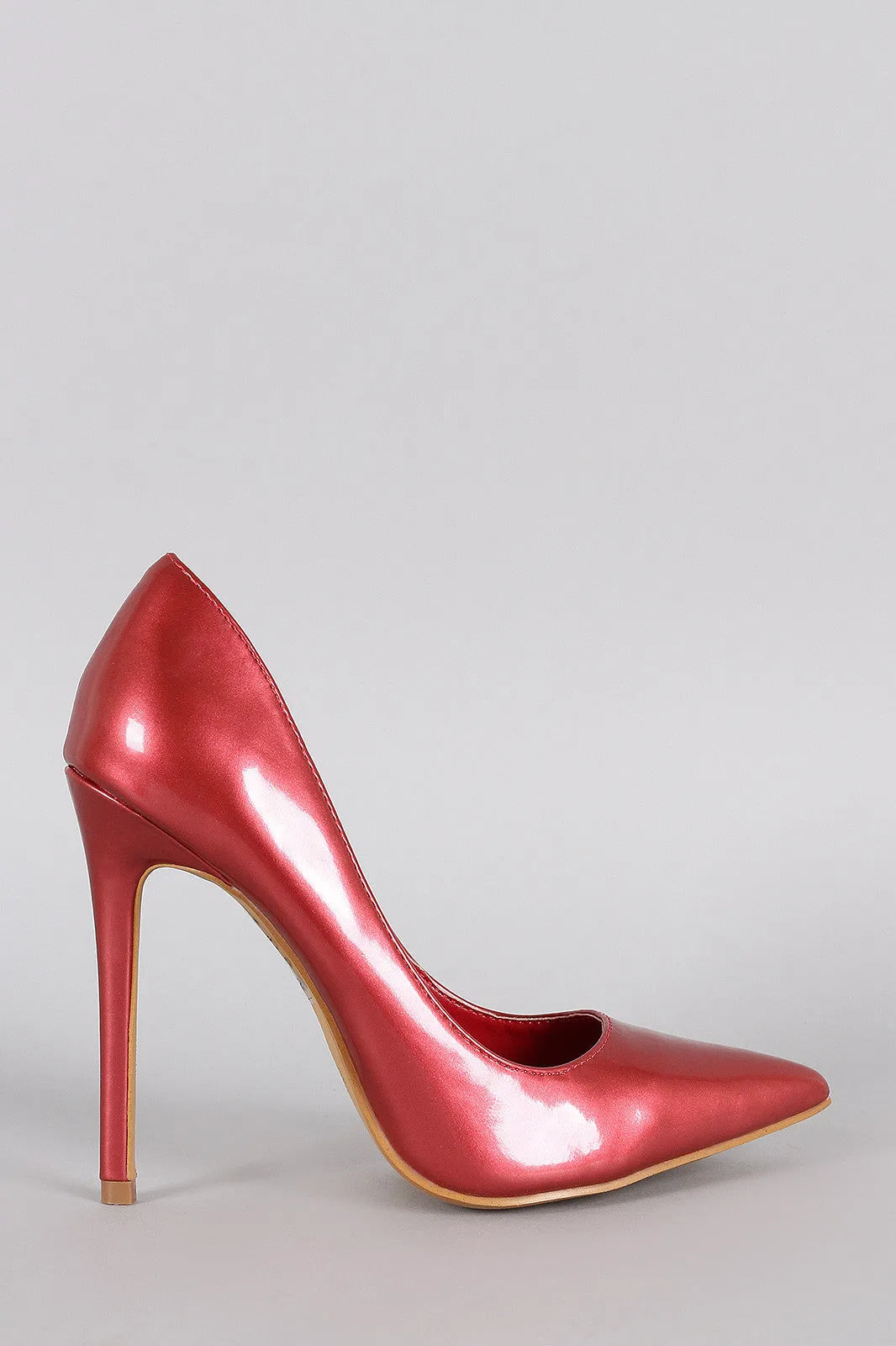 Shoe Republic LA Pearl Patent Pointy Toe Pump