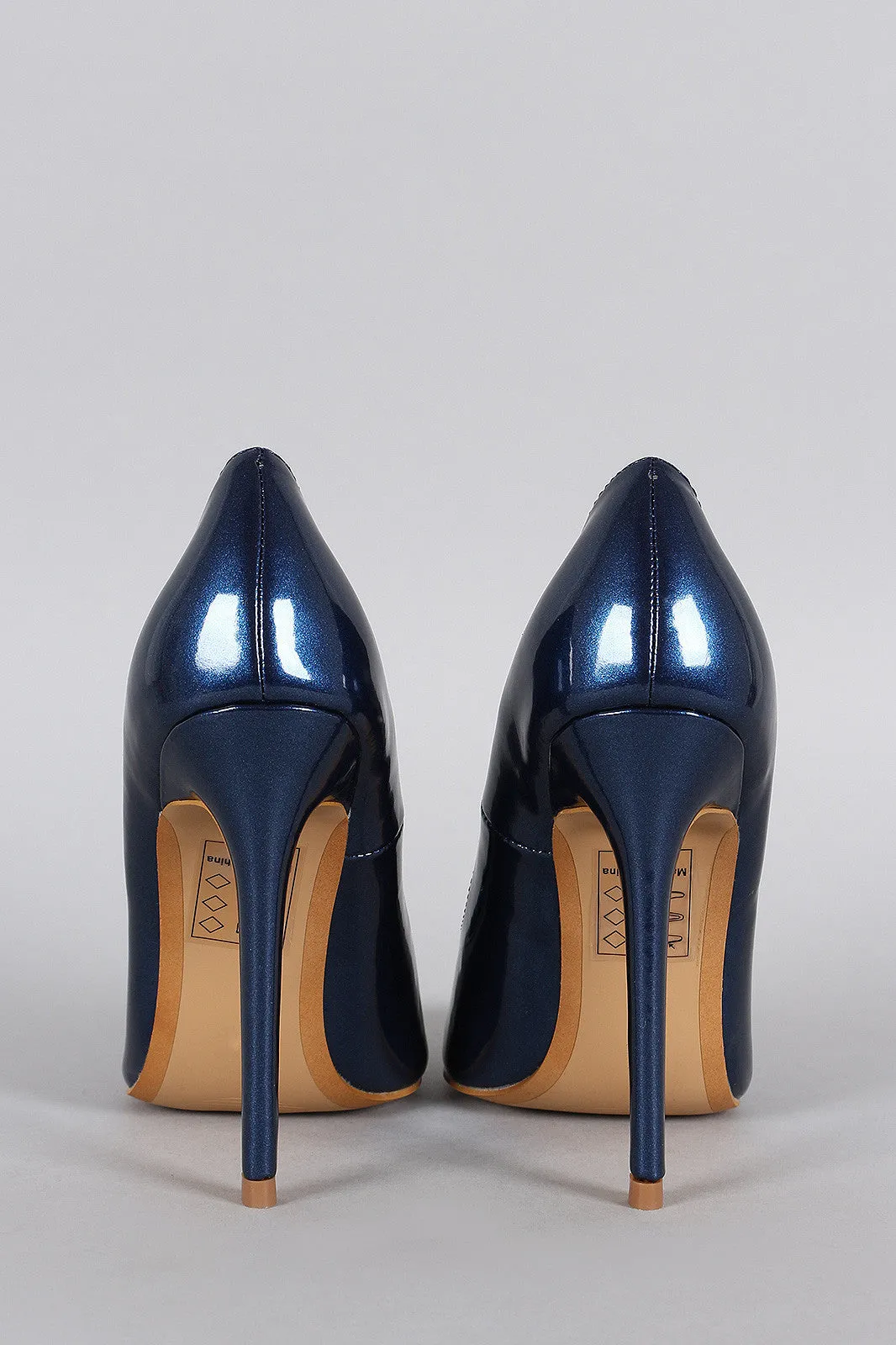 Shoe Republic LA Pearl Patent Pointy Toe Pump