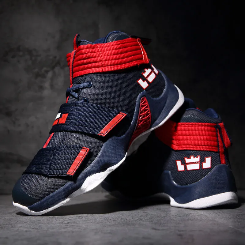 Spring new fashion shock absorption casual basketball shoes - Men's Shoes