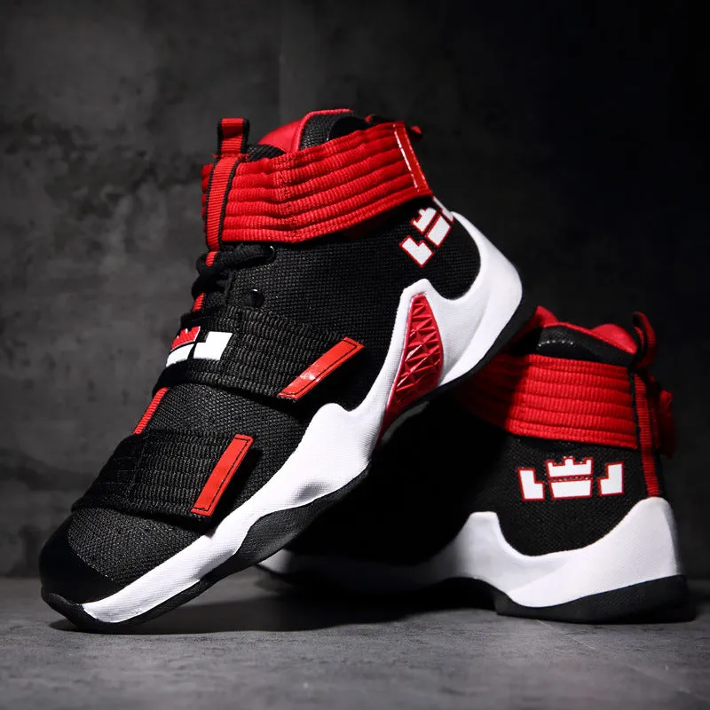 Spring new fashion shock absorption casual basketball shoes - Men's Shoes