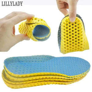 Stretch Breathable Deodorant Running Cushion Insoles For Feet  Man Women Insoles For Shoes Sole Orthopedic Pad Memory Foam