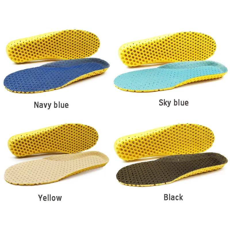 Stretch Breathable Deodorant Running Cushion Insoles For Feet  Man Women Insoles For Shoes Sole Orthopedic Pad Memory Foam