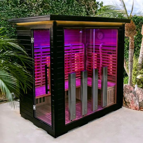 Sun Home Luminar™ Outdoor 5-Person Full-Spectrum Infrared Sauna