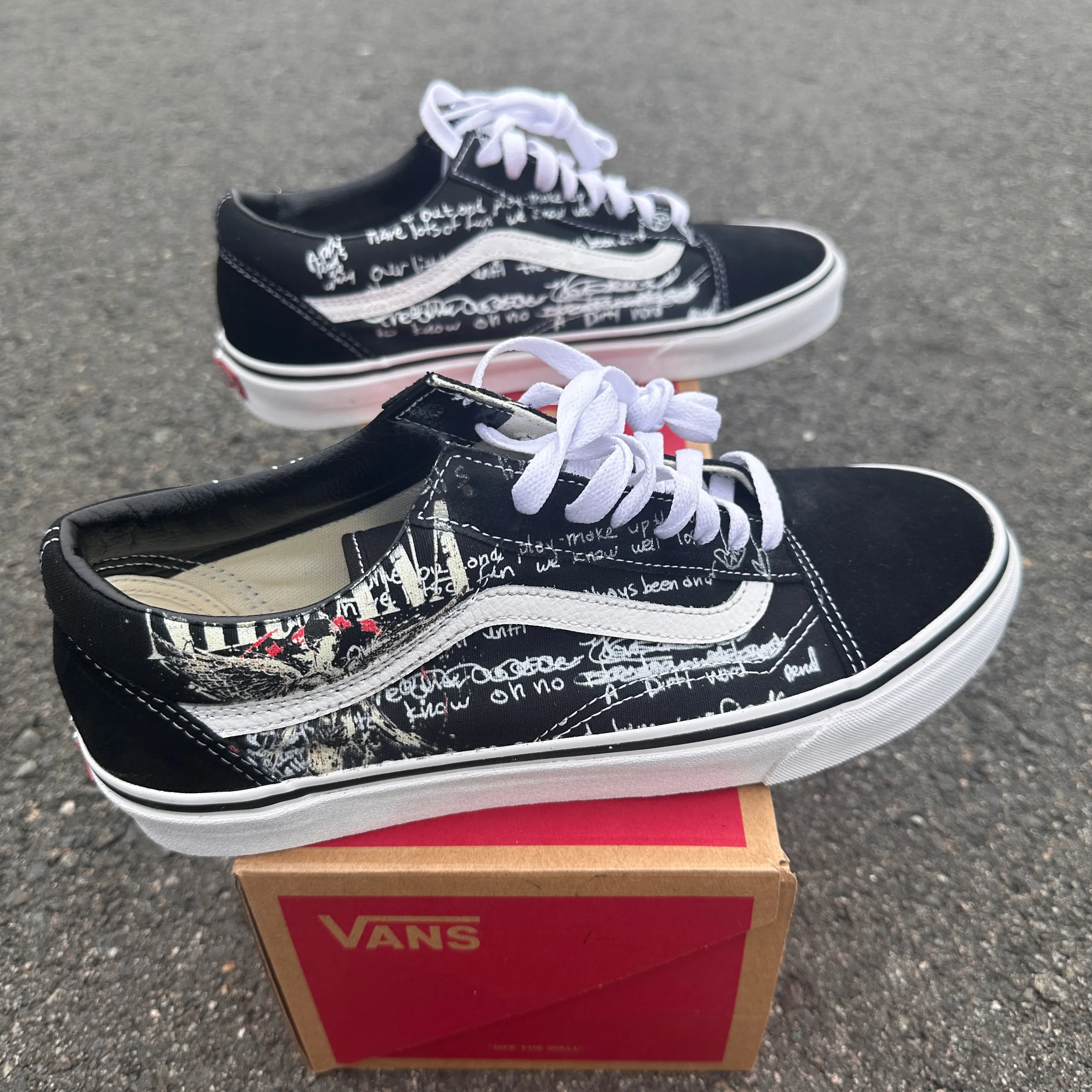 Vans Old Skool Kurt Cobain Nirvana