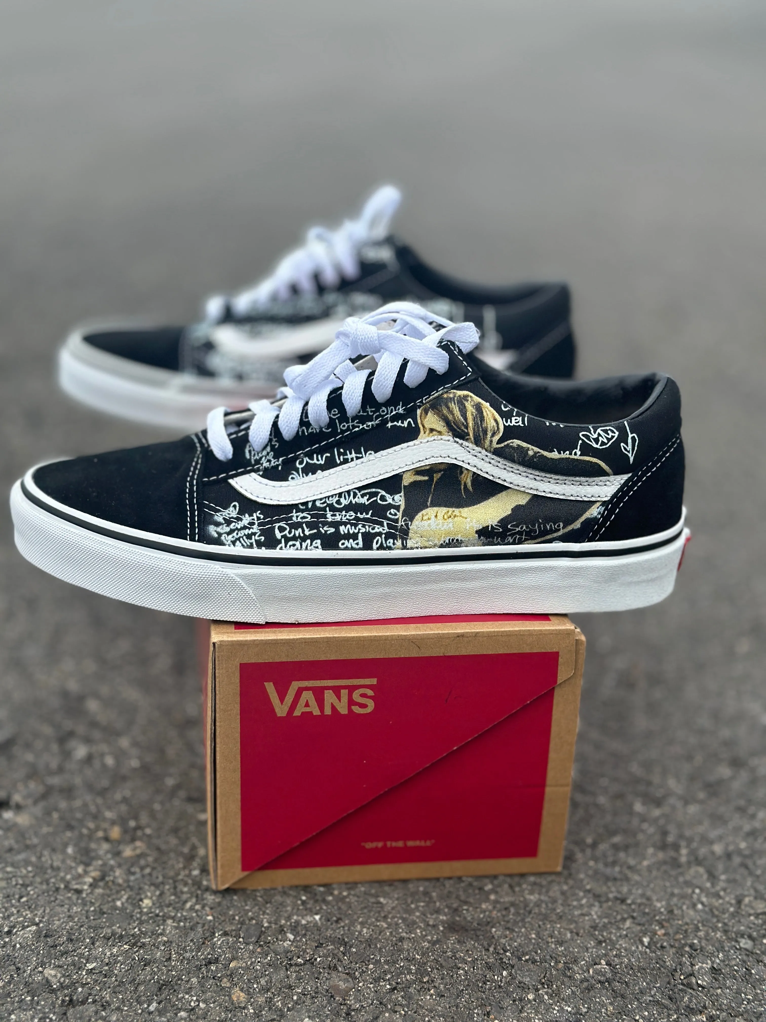 Vans Old Skool Kurt Cobain Nirvana