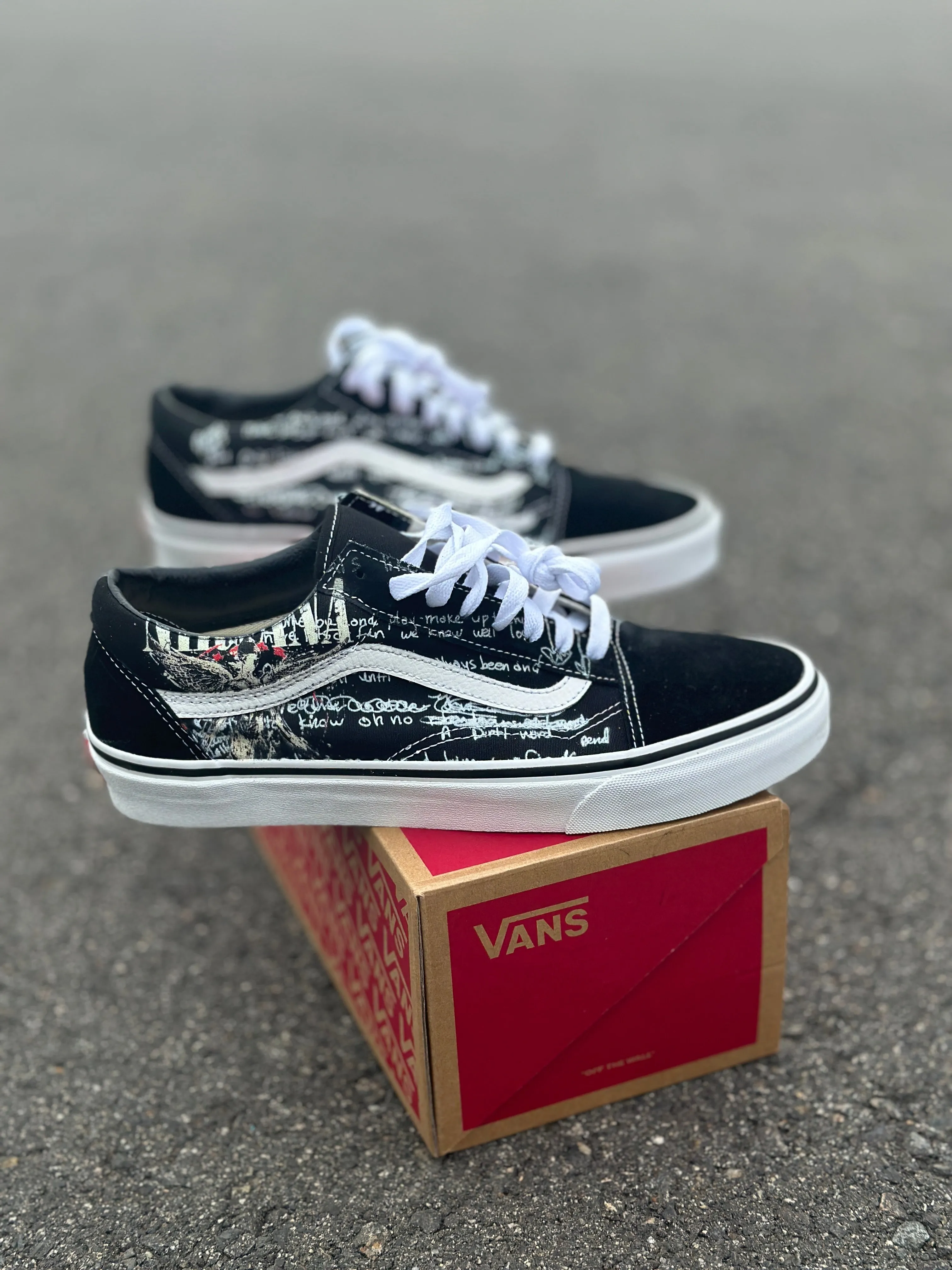 Vans Old Skool Kurt Cobain Nirvana