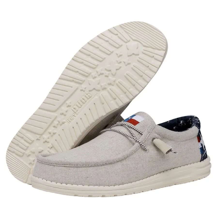 Wally Texas Canvas - Off White