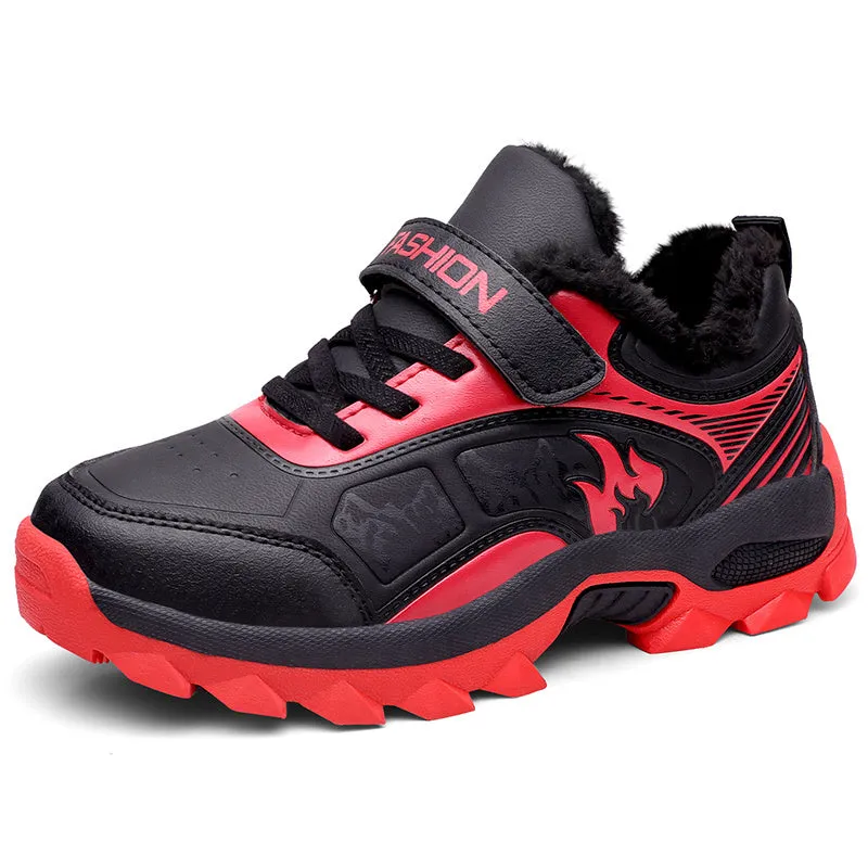 Winter Boots For Boys Anti-Skid Hiking Shoes