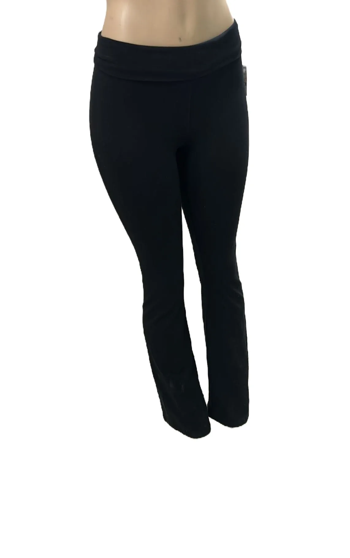 Women’s Black Flared Leggings Bootcut Bottom Pants