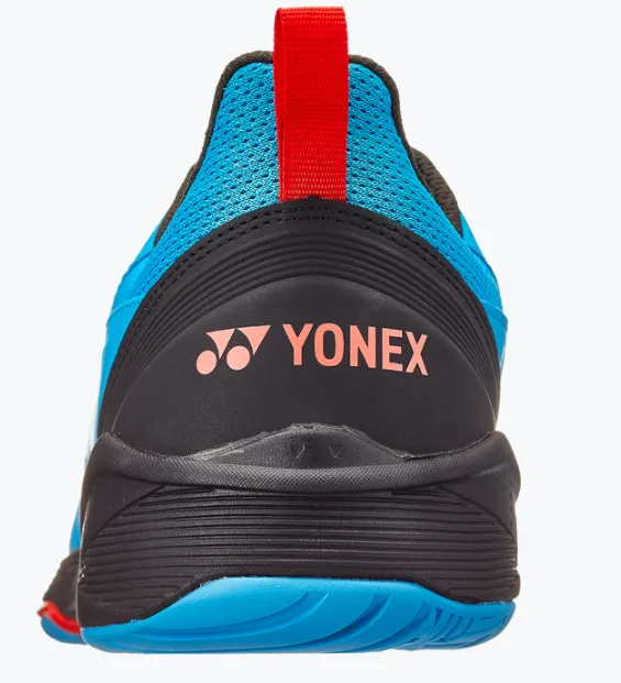 Yonex Power Cushion Sonicage 3 Wide All Courts Shoes  [Blue/Black]